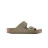 Birkenstock - Men's Arizona Vegan Textile Canvas Slides (1023958)
