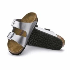 Birkenstock - Women's Arizona Birko-Flor Soft Footbed Slides (Narrow) (550153) -SVP Sports Sale Birkenstock Women s Arizona BF SFB Sandals Narrow 550153 04