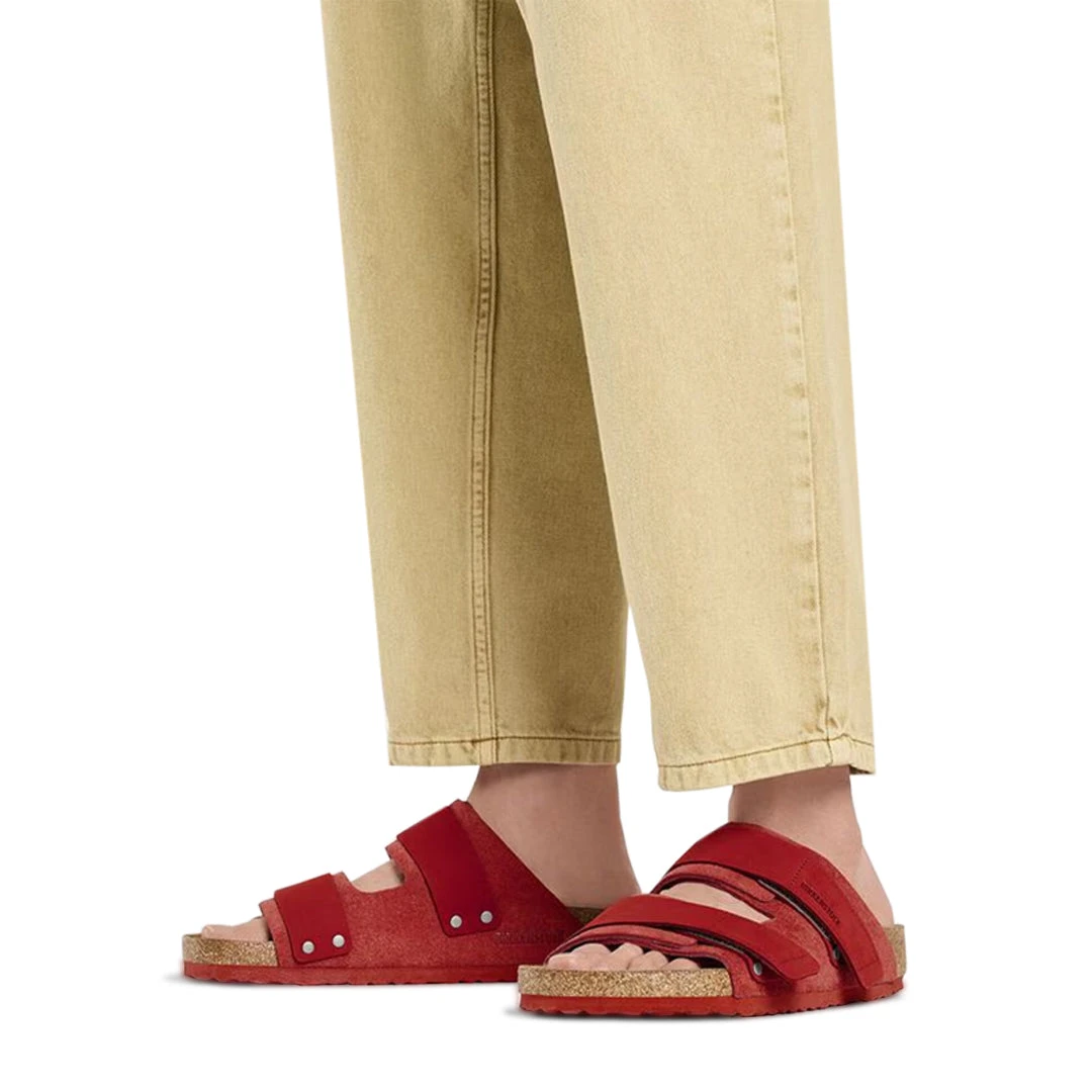 Birkenstock - Women's Uji Suede Leather Sildes (Narrow) (1025703) 5 Birkenstock - Women's Uji Suede Leather Sildes (Narrow) (1025703) - Image 3