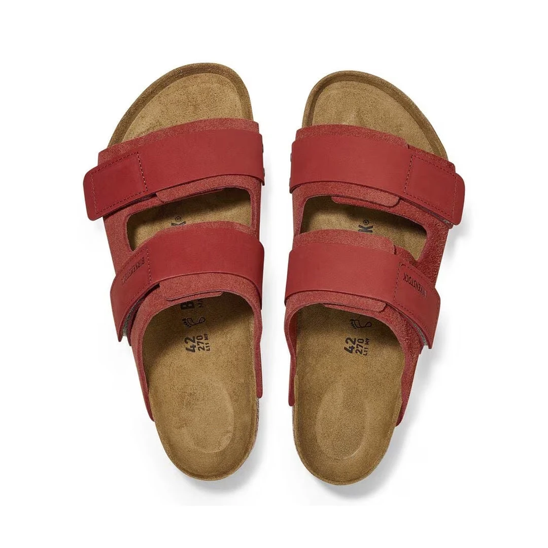 Birkenstock - Women's Uji Suede Leather Sildes (Narrow) (1025703) 7 Birkenstock - Women's Uji Suede Leather Sildes (Narrow) (1025703) - Image 5