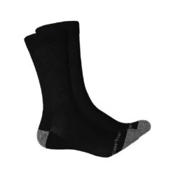 Carhartt- Men's 2 Pack All Season Crew Sock (CHMA2416C2 BLK)