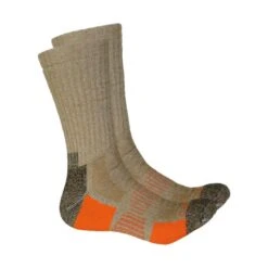 Carhartt - Men's 2 Pack All-Terrain Crew Sock (CHMA2072C2 BRN)