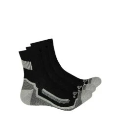 Carhartt - Men's 3 Pack Force 1/4 Sock (CHMA5283Q3 BLK)