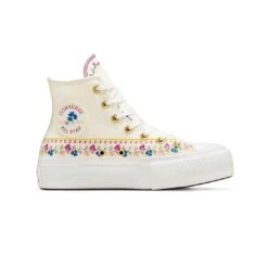 Converse - Women's Chuck Taylor All Star Lift Platform Free Spirit Florals High Top Shoes (A12050C)
