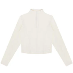 Converse - Women's Half-Zip Mock Neck Long Sleeve Top (10027392 A01)