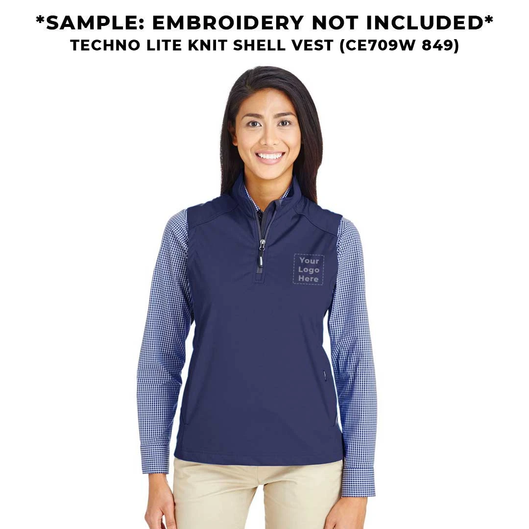 Core365 - Women's Techno Lite Knit Shell Vest (CE709W 849) 6 Core365 - Women's Techno Lite Knit Shell Vest (CE709W 849) - Image 4