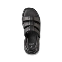 Cougar - Women's Juliana Leather Water-Repellent Sandals (JULIANA-BLK) -SVP Sports Sale Cougar Women sJulianaLeatherWater RepellentSandals JULIANA BLK 3