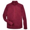 Devon & Jones - Men's Bristol Quarter Zip Fleece Sweater (DG792 BB)