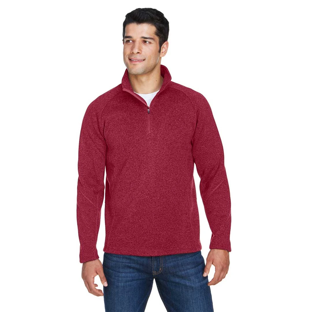 Devon & Jones - Men's Bristol Quarter Zip Fleece Sweater (DG792 BB) 4 Devon & Jones - Men's Bristol Quarter Zip Fleece Sweater (DG792 BB) - Image 2