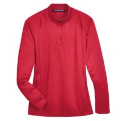 Devon & Jones - Women's 1/4 Zip Tech Shell Pullover (DG440W 52)