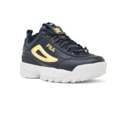 FILA - Kids' (Junior) Disruptor II Metallic Shoes (3FM00735 016) -SVP Sports Sale FILA Kids Junior DisruptorIIMetallic 3FM00735016 03