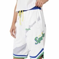 FILA - Men's Grant Hill X Sprite Shorts (LM13C365 100) -SVP Sports Sale FILA Men s Grant Hill X Sprite Short LM13C365 100 4