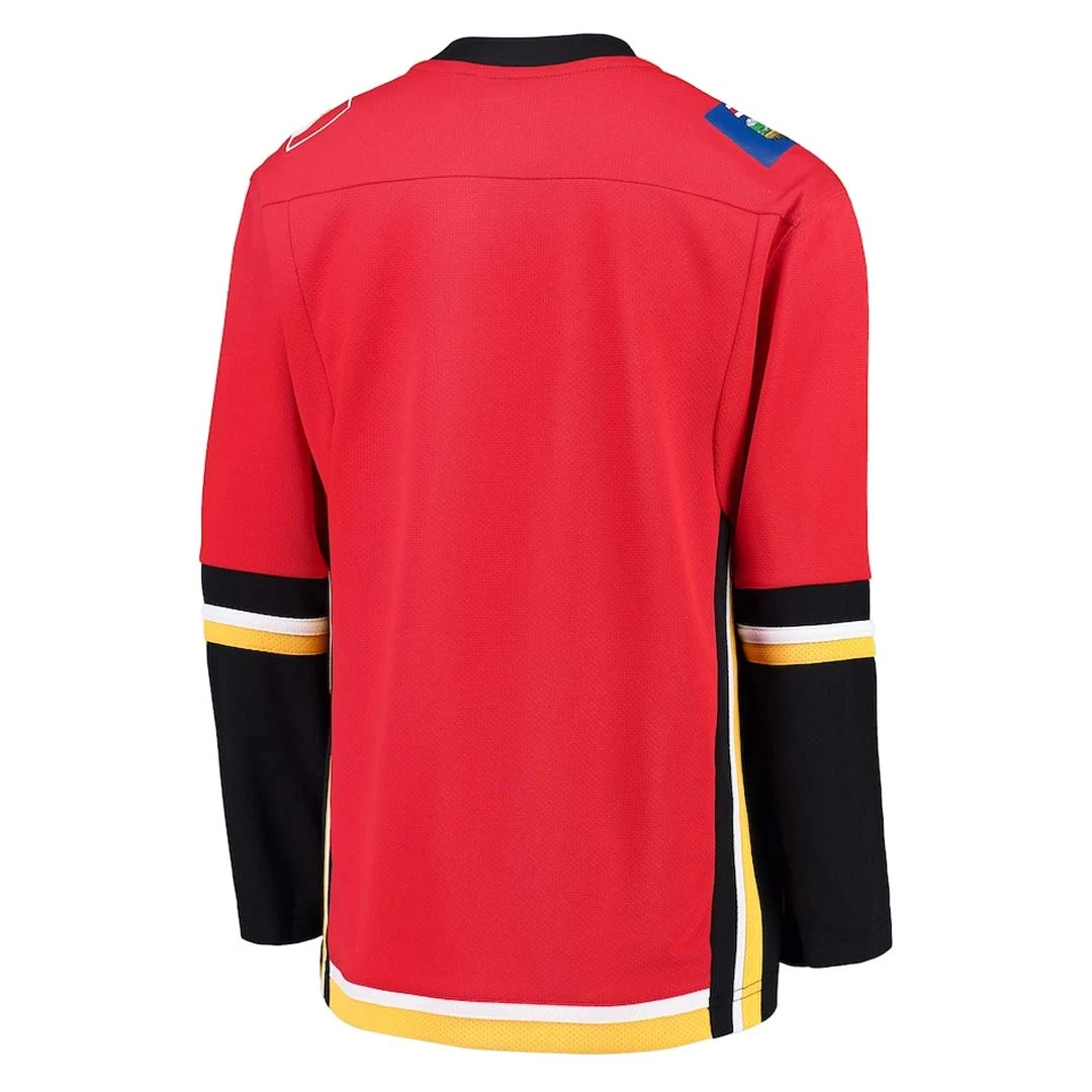 Fanatics - Kids' (Youth) Calgary Flames Home Replica Jersey (265Y CFLH 2C RJH) 4 Fanatics - Kids' (Youth) Calgary Flames Home Replica Jersey (265Y CFLH 2C RJH) - Image 2
