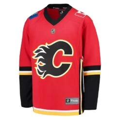 Fanatics - Kids' (Youth) Calgary Flames Home Replica Jersey (265Y CFLH 2C RJH)