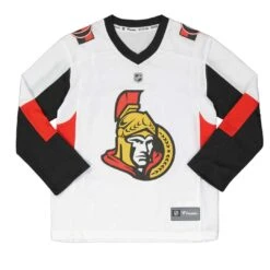 Fanatics - Kids' (Youth) Ottawa Senators Replica Blank Away Jersey (265Y OSEA 2AB RJA)