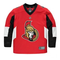 Fanatics - Kids' (Youth) Ottawa Senators Replica Blank Jersey (265Y OSEH 2AB RJH)