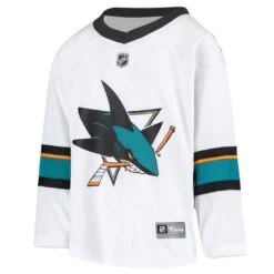 Fanatics - Kids' (Youth) San Jose Sharks Replica Away Jersey (265Y SSHA 2GE RJA)