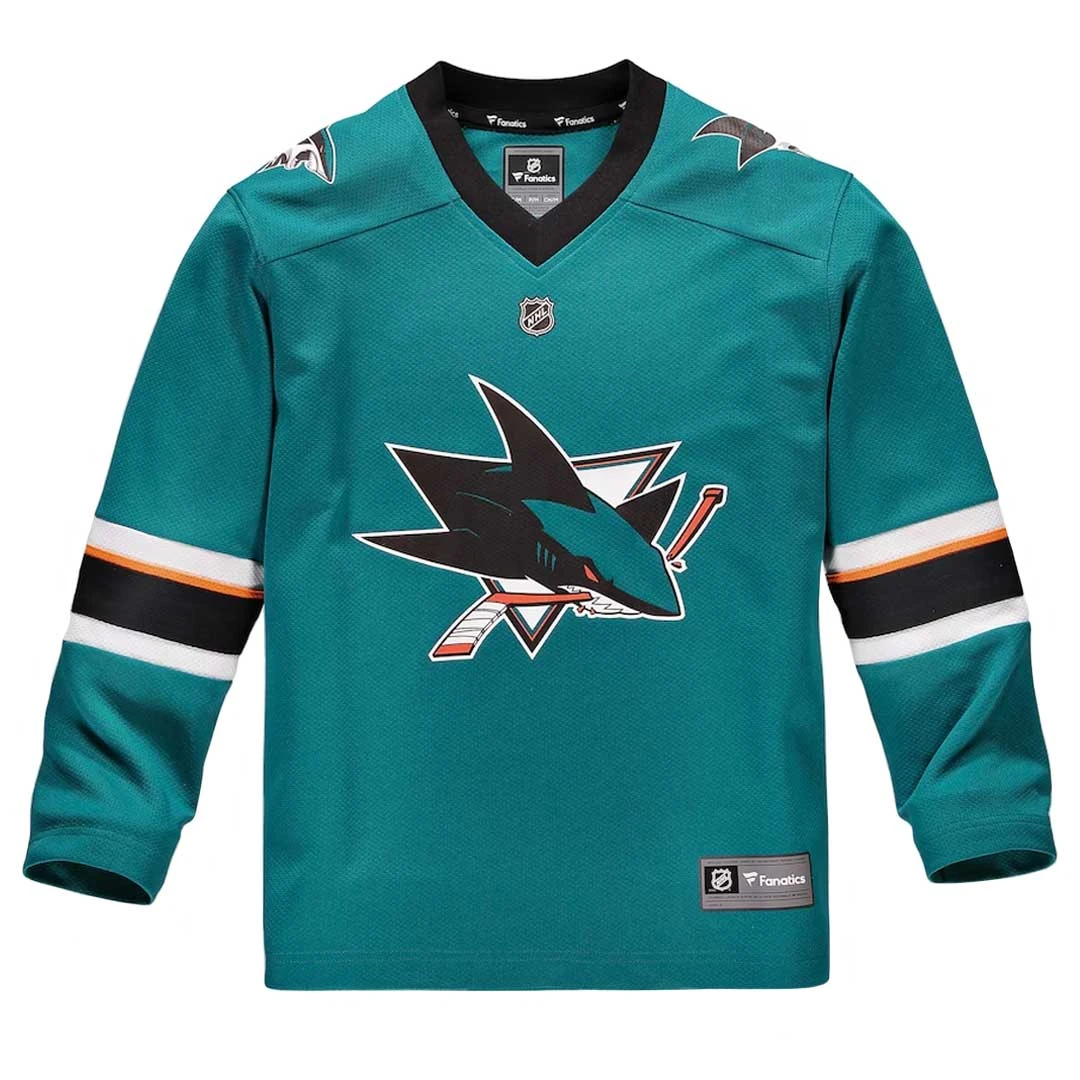 Fanatics - Kids' (Youth) San Jose Sharks Replica Home Jersey (265Y SSHH 2GE RJH) 3 Fanatics - Kids' (Youth) San Jose Sharks Replica Home Jersey (265Y SSHH 2GE RJH)
