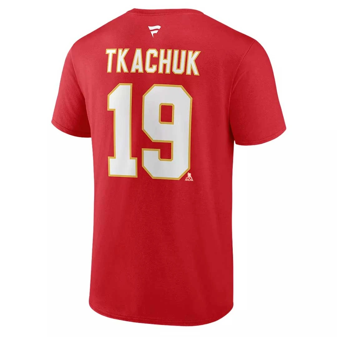 Fanatics - Men's Calgary Flames Tkachuk T-Shirt (QF6E 0484 H35 FSC) 4 Fanatics - Men's Calgary Flames Tkachuk T-Shirt (QF6E 0484 H35 FSC) - Image 2