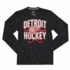 Fanatics - Men's Detroit Red Wings Heathered Long Sleeve T-Shirt (3985 NDG1 2E 0K1)