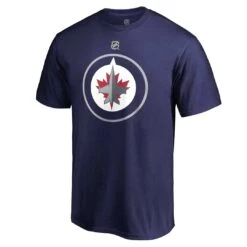 Fanatics - Men's Winnipeg Jets Hellebuyck T-Shirt (QF86 NAV H3Z FNE)
