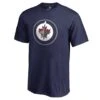 Fanatics - Men's Winnipeg Jets Primary Logo T-Shirt (QF86 NAV 2GN FA3) 2 Fanatics - Men's Winnipeg Jets Primary Logo T-Shirt (QF86 NAV 2GN FA3) -SVP Sports Sale Fanatics Men s Winnipeg Jets Primary Logo Tee QF86 NAV 2GN FA3 01