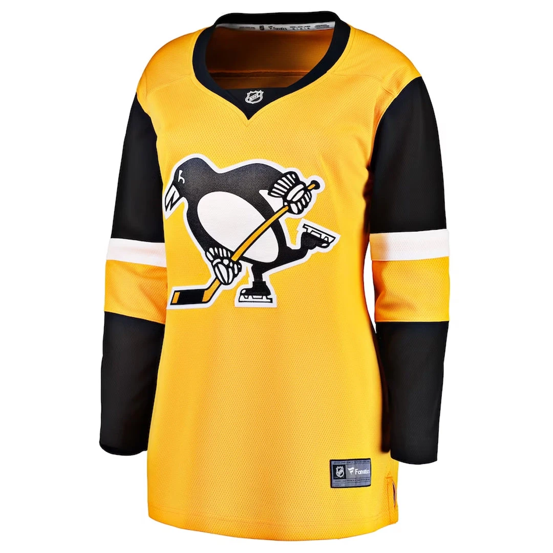 Fanatics - Women's Pittsburgh Penguins Alternate Breakaway Jersey (879W PPGX 2GT BWX) 3 Fanatics - Women's Pittsburgh Penguins Alternate Breakaway Jersey (879W PPGX 2GT BWX)