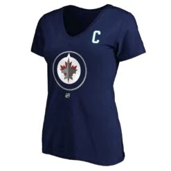 Fanatics - Women's Winnipeg Jets Wheeler T-Shirt (QF44 NAV H3Z FPB)