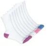 Fruit Of The Loom - Girls 20 Pack Crew Sock (FRG10115CK WHAST) -SVP Sports Sale Fruit Of The Loom Girls 20 Pack Crew Sock FRG10115CK WHAST 5