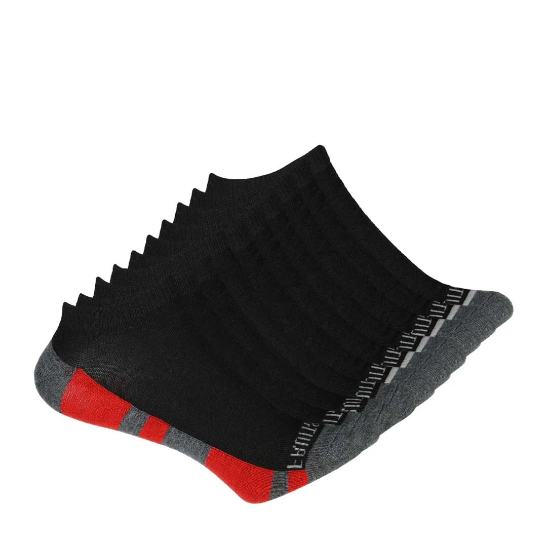 Fruit Of The Loom - Kids' 10 Pack No Show Sock (FRB10292NX BKAST) 3 Fruit Of The Loom - Kids' 10 Pack No Show Sock (FRB10292NX BKAST)