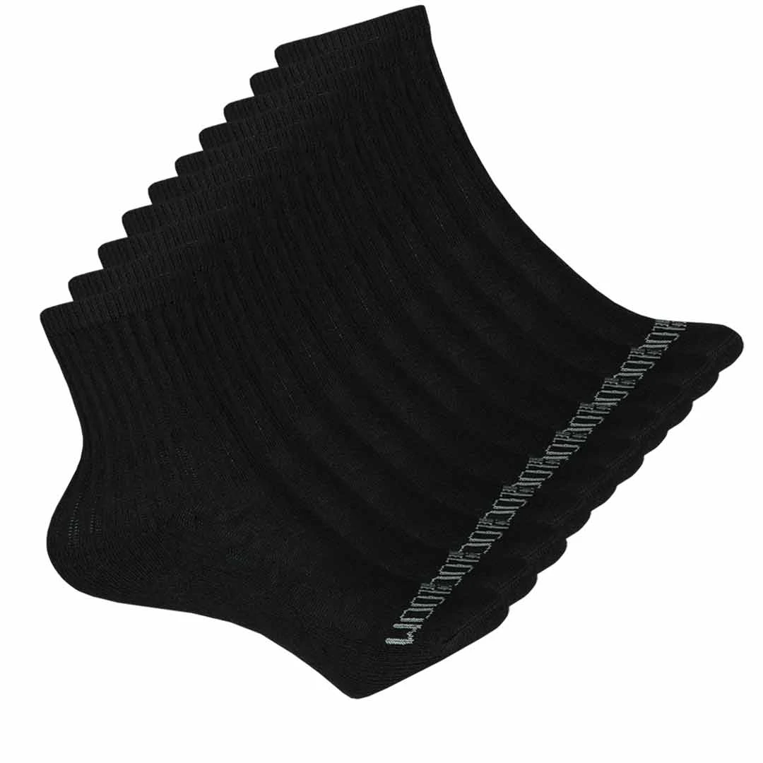 Fruit Of The Loom - Kids' 20 Pack Crew Socks (FRB10558CK BLACK) 3 Fruit Of The Loom - Kids' 20 Pack Crew Socks (FRB10558CK BLACK)
