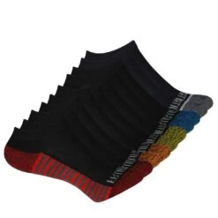 Fruit Of The Loom - Kids' 20 Pack No Show Sock (FRB10293NK BKAST)