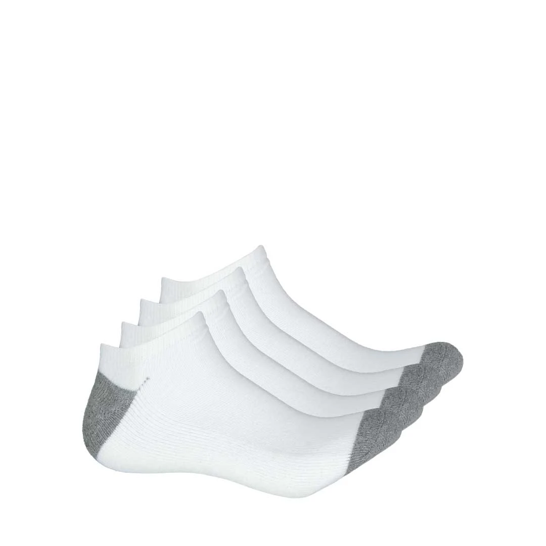 Fruit Of The Loom - Men's 4 Pack No Show Socks (FRM10471N4 WHITE) 3 Fruit Of The Loom - Men's 4 Pack No Show Socks (FRM10471N4 WHITE)