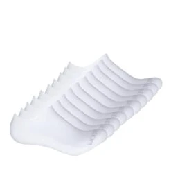 Fruit Of The Loom - Women's 10 Pack No Show Sock (FRW10011NX WHITE)