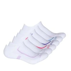 Fruit Of The Loom - Women's 6 Pack No Show Sock (FRW10299N6 WHAST)