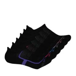 Fruit Of The Loom - Women's 6 Pack No Show Sock (FRW10300T6 BKAST)