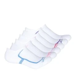 Fruit Of The Loom - Women's 6 Pack No Show Sock (FRW10300T6 WHAST)