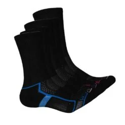 Fruit Of The Loom - Women's 5 Pack Crew Sock (FRW10535C5 BKAST)