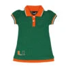 Outerstuff Girls' (Infant) Miami Hurricanes Polo Dress (K426TV 57N) -SVP Sports Sale Gen2 Kids Infant UniversityofMiamiPoloDress K426TV57N 01