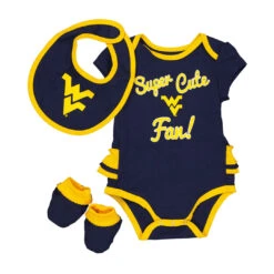 Outerstuff Kids' (Infant) West Virginia University Set (K423JQ 75N)