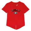 Outerstuff Girls' (Junior) University Of Georgia Bulldogs V-Neck T-Shirt (K476KU 73N) -SVP Sports Sale Gen2 Kids Junior UniversityofGeorgiaBulldogsV NeckTee K476KU73N 01