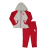 Outerstuff Girls' (Toddler) Oklahoma Sooners Lil Champ Full Zip Set (K446KH 91N)