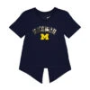 Outerstuff Girls' (Junior) Michigan Wolverines V-Neck T-Shirt (K4755P 58N) 1 Outerstuff Girls' (Junior) Michigan Wolverines V-Neck T-Shirt (K4755P 58N) -SVP Sports Sale Gen2 Kids UniversityofMichiganV NeckTee K4755P58N 01