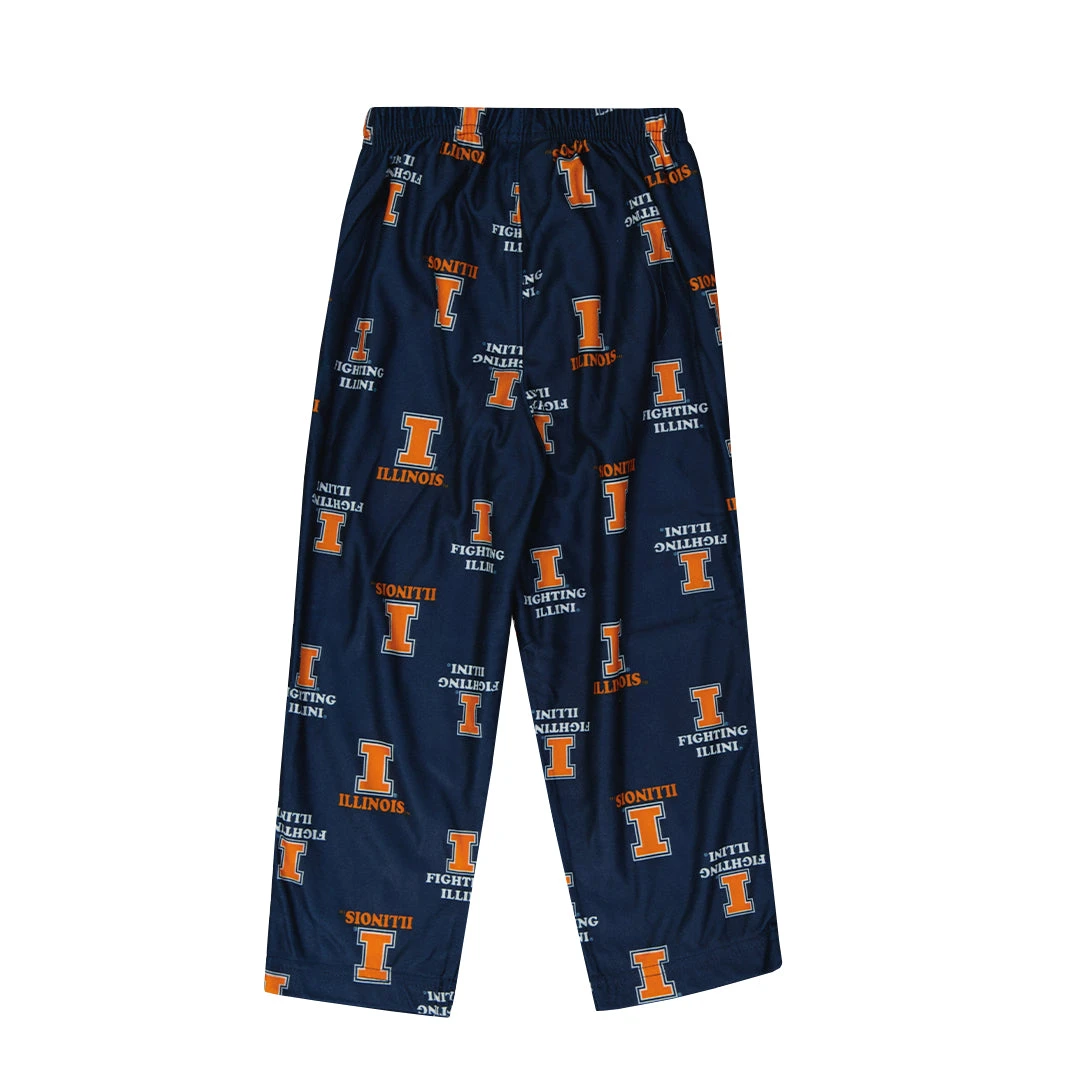 Outerstuff Kids' (Toddler) Illinois Fighting Illini Printed Pant (K44LF4 74N) 4 Outerstuff Kids' (Toddler) Illinois Fighting Illini Printed Pant (K44LF4 74N) - Image 2