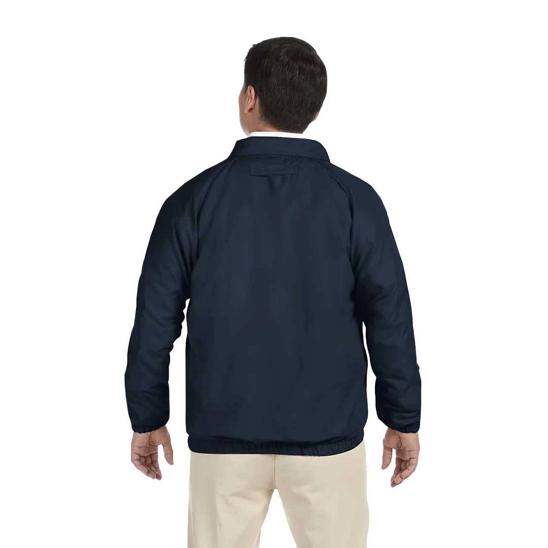 Harriton - Men's Microfiber Club Jacket (M710 NVY) 6 Harriton - Men's Microfiber Club Jacket (M710 NVY) - Image 4