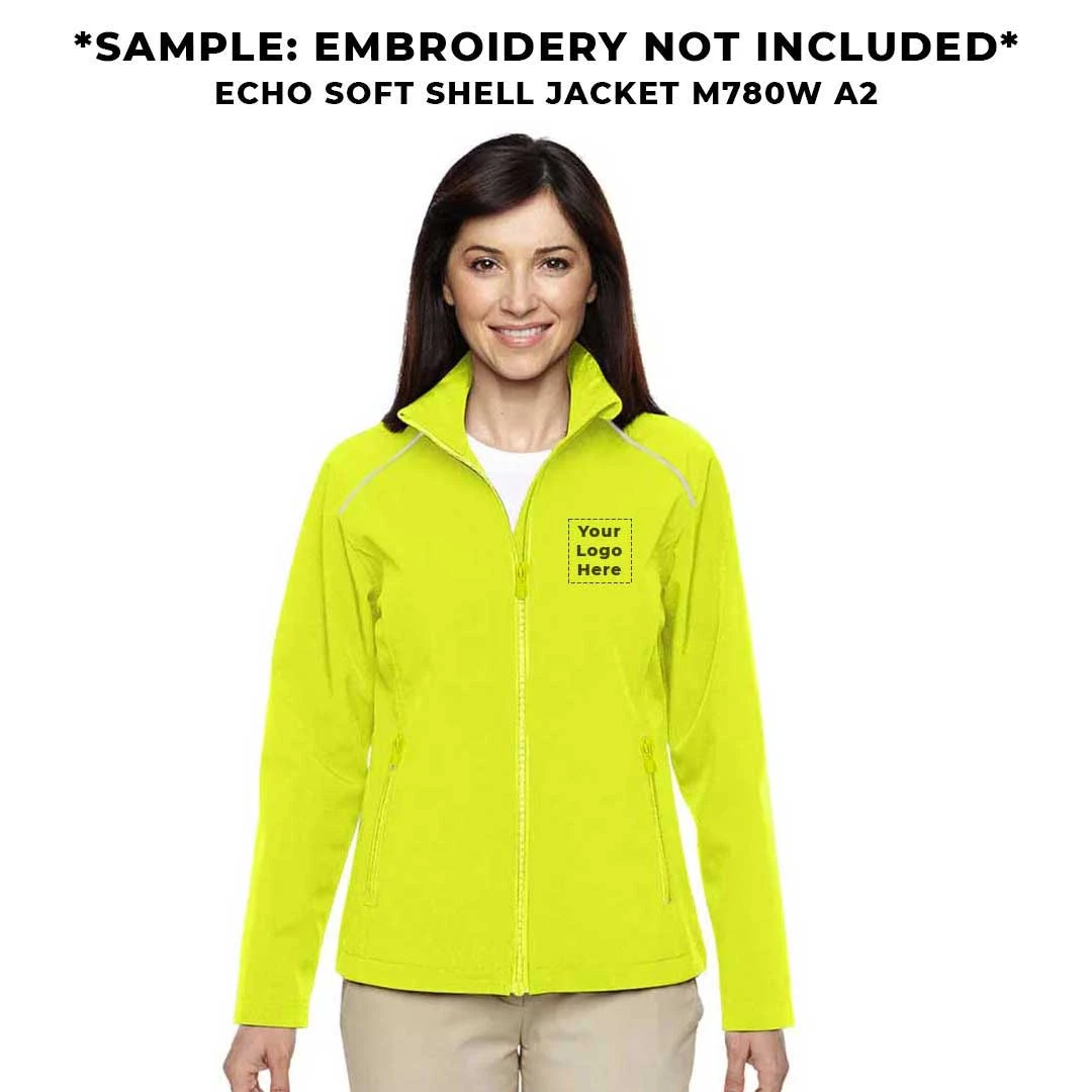 Harriton - Women's Echo Soft Shell Jacket (M780W A2) 7 Harriton - Women's Echo Soft Shell Jacket (M780W A2) - Image 5