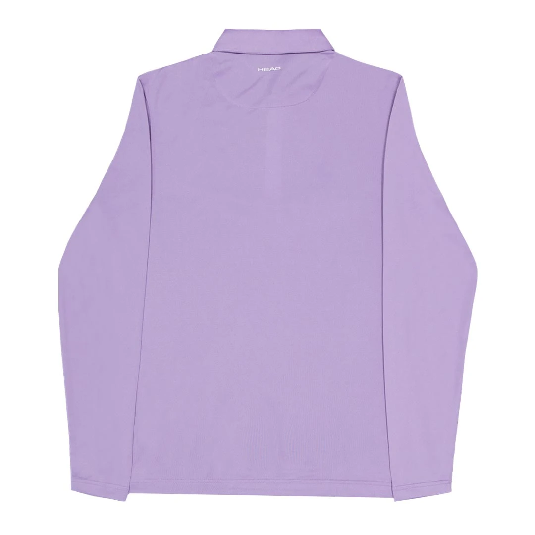 Head - Men's Robert Long Sleeved Polo (ROBERT ORCHWHT) 4 Head - Men's Robert Long Sleeved Polo (ROBERT ORCHWHT) - Image 2