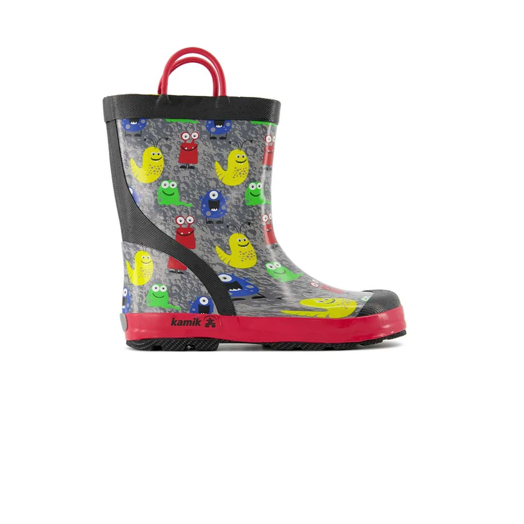 Kamik - Kids' (Preschool) Monsters Rain Boots (EK6113 BLK) 3 Kamik - Kids' (Preschool) Monsters Rain Boots (EK6113 BLK)