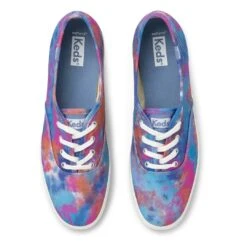 Keds - Women's Champion Canvas Tie-Dye Shoes (WF65877) -SVP Sports Sale Keds Women s Champion Canvas Tie Dye Shoes WF65877 3