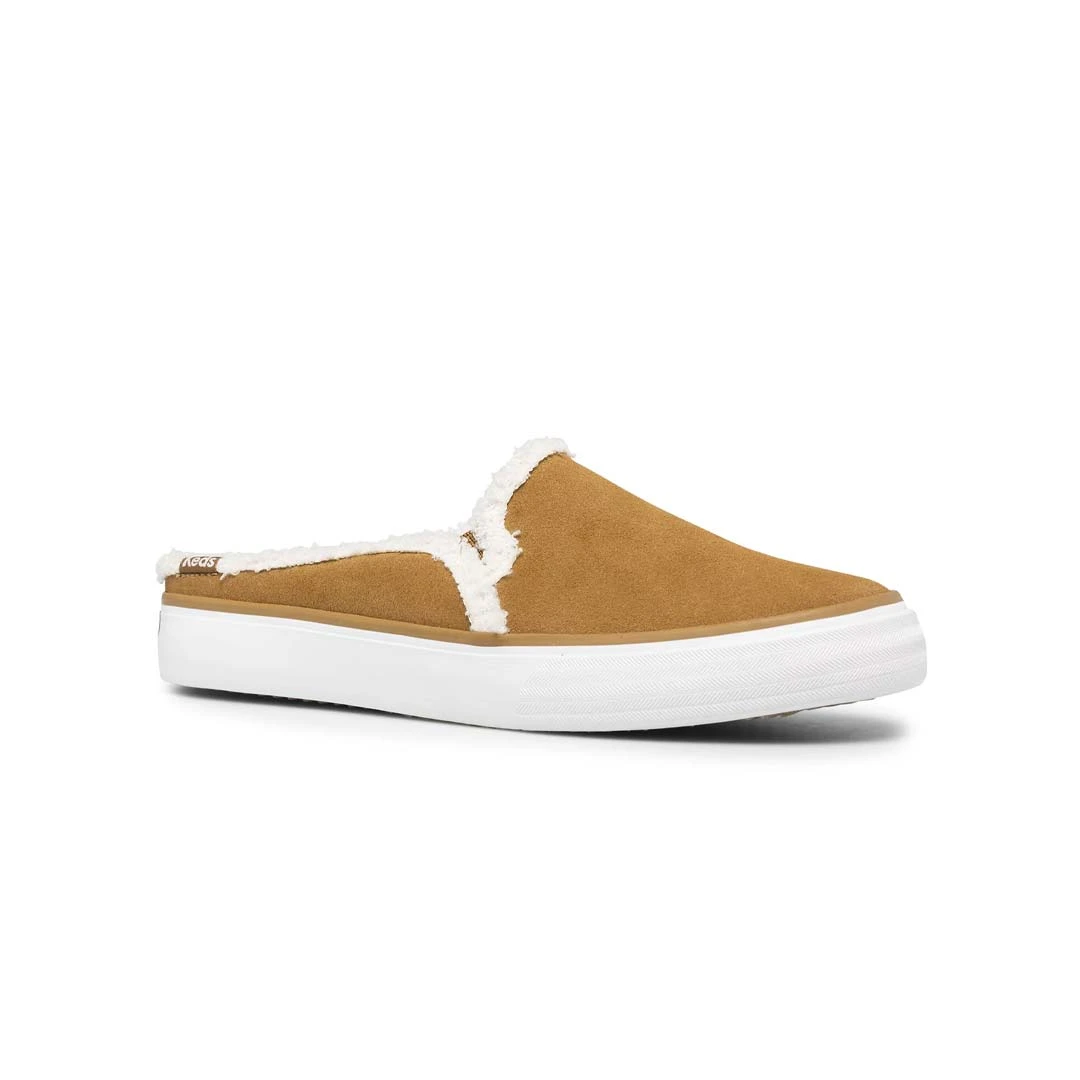 Keds - Women's Double Decker Mule Suede Shearling Shoes (WH65734) 4 Keds - Women's Double Decker Mule Suede Shearling Shoes (WH65734) - Image 2